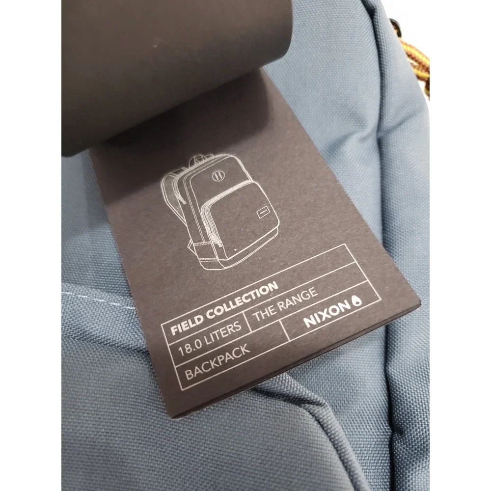 NEW NIXON THE RANGE 18 LITERS SLATE BLUE BACKPACK MEN WOMEN SCHOOL LAPTOP